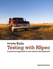 Everyday Rails Testing with RSpec Book Cover