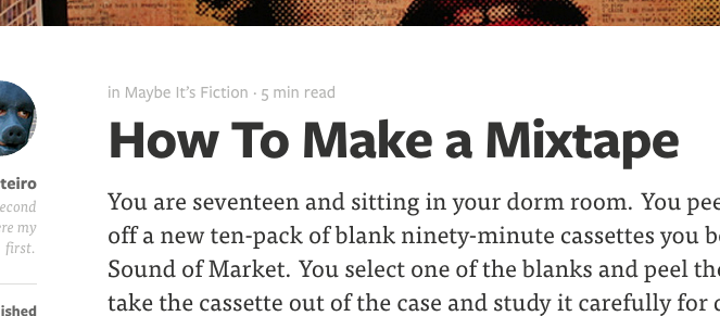 Medium's Time to Read