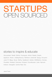 Startups Open Sourced Book Cover